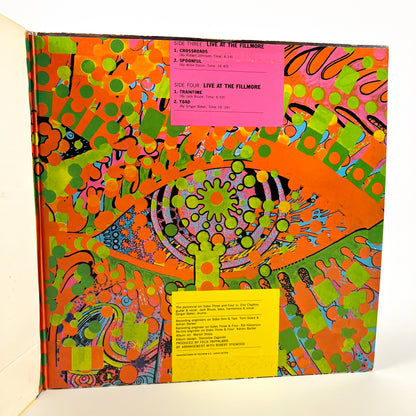 CREAM – Wheels Of Fire 1ère édition japonaise – Polydor MP 9413/14 1972 POCHETTE PELLICULÉE
