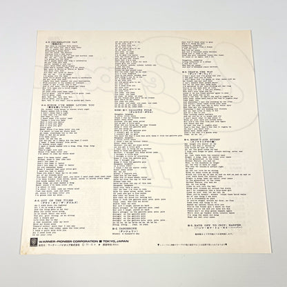 LED ZEPPELIN III - Pressage japonais - Atlantic P-10106A 1976 POSTER