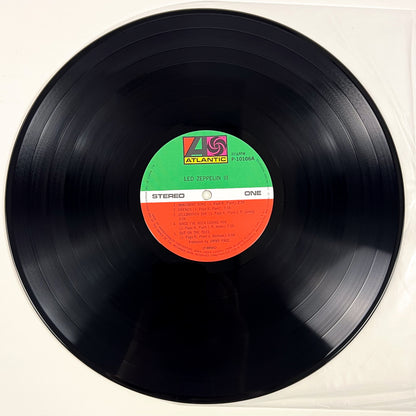 LED ZEPPELIN III - Pressage japonais - Atlantic P-10106A 1976 POSTER