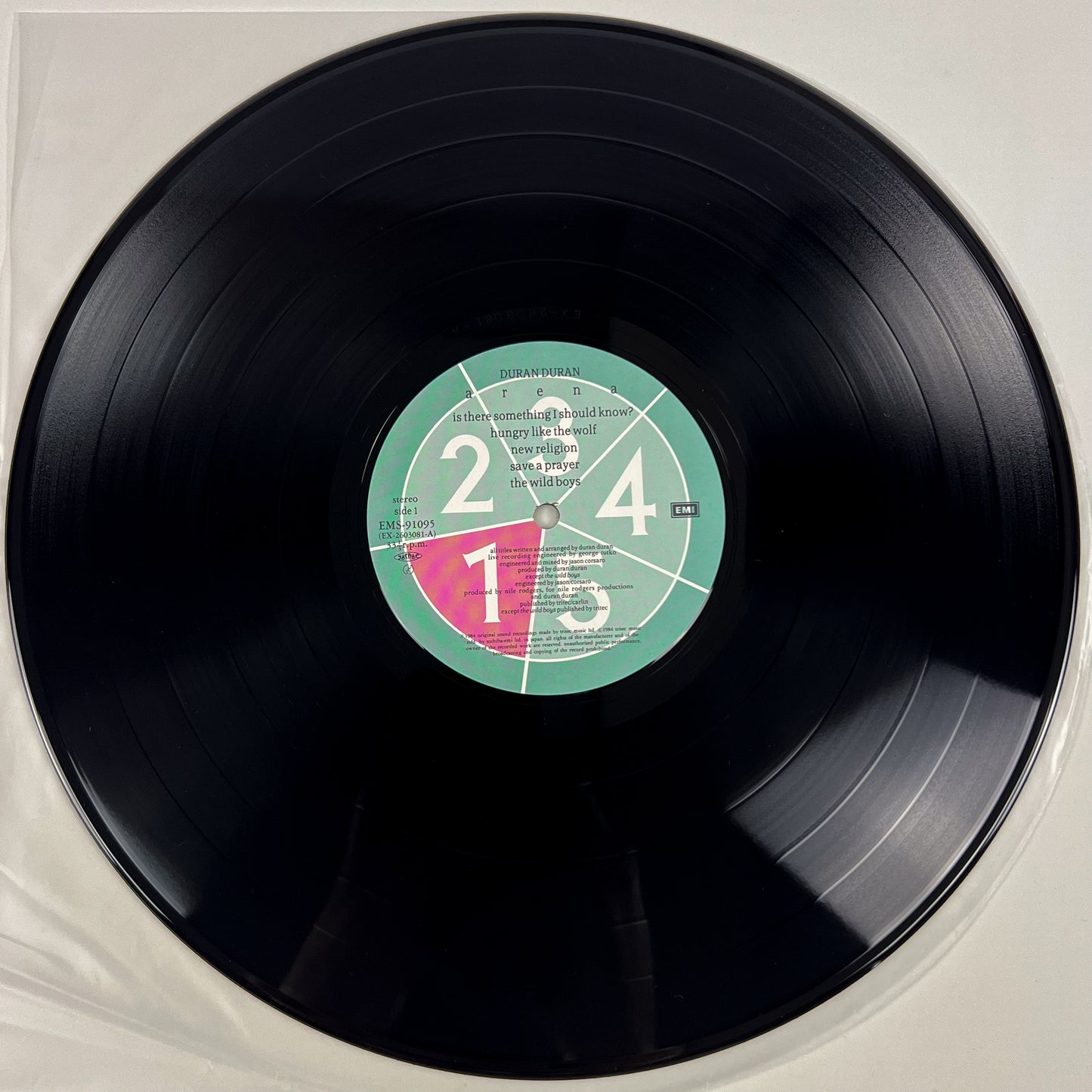DURAN DURAN – Arena 1st Japanese Edition – EMI EMS-91095 1984