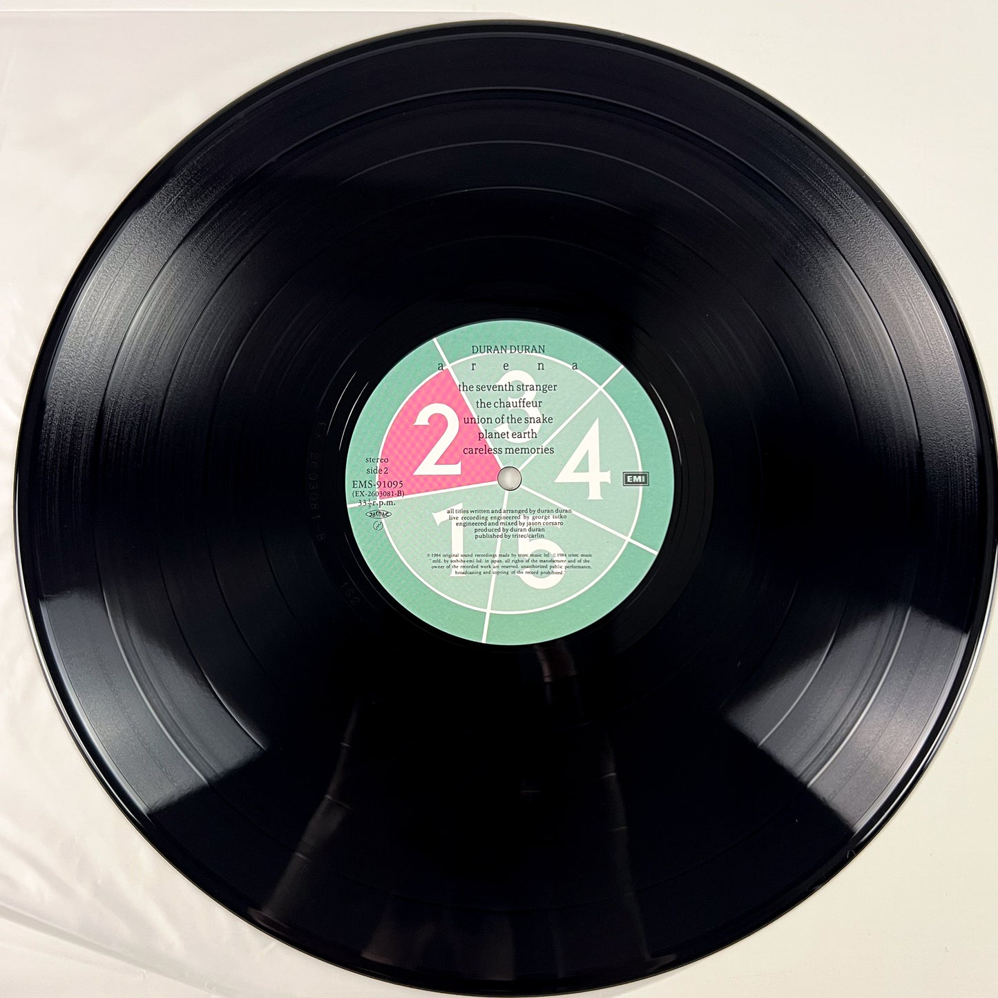 DURAN DURAN – Arena 1st Japanese Edition – EMI EMS-91095 1984