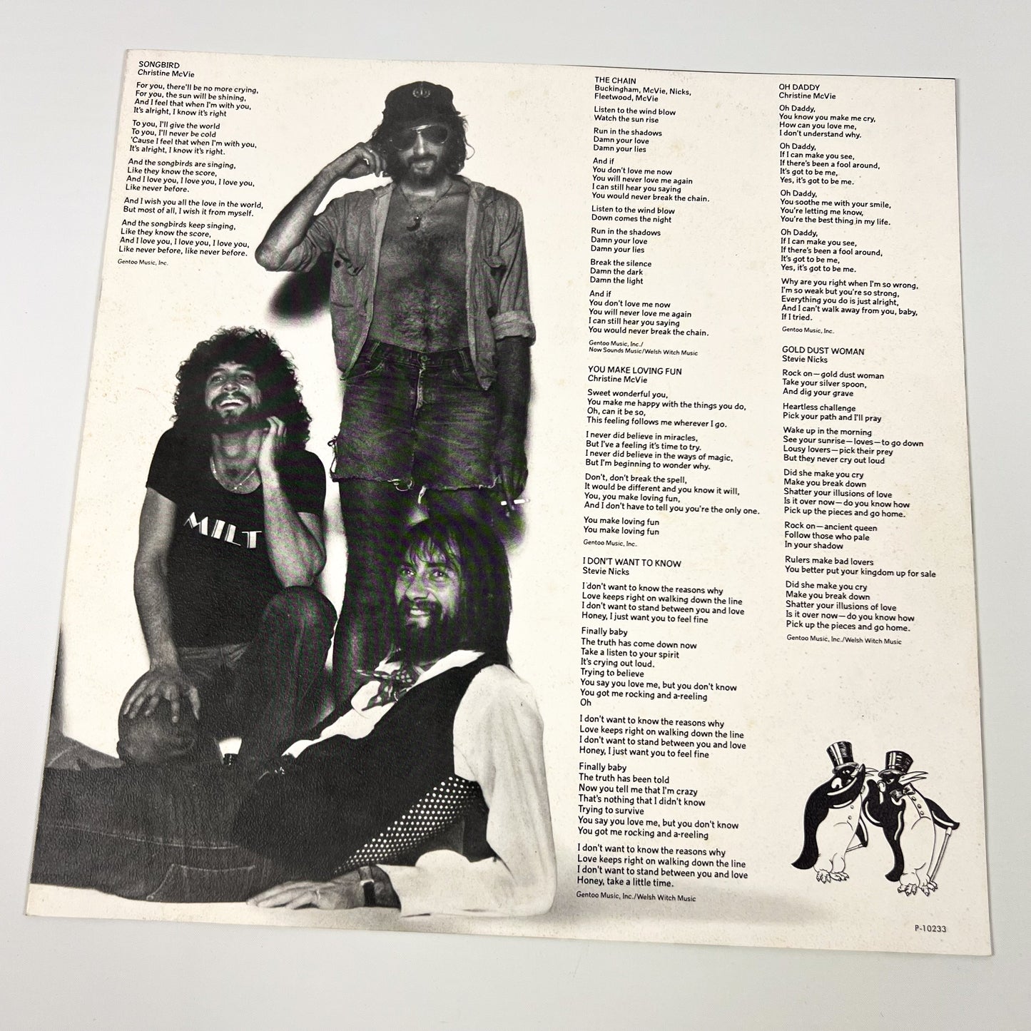Fleetwood Mac – Rumours 1ère édition japonaise - Warner/Pioneer P-10233W 1977 TEXTURED COVER