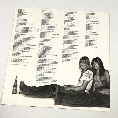 Fleetwood Mac – Rumours 1ère édition japonaise - Warner/Pioneer P-10233W 1977 TEXTURED COVER