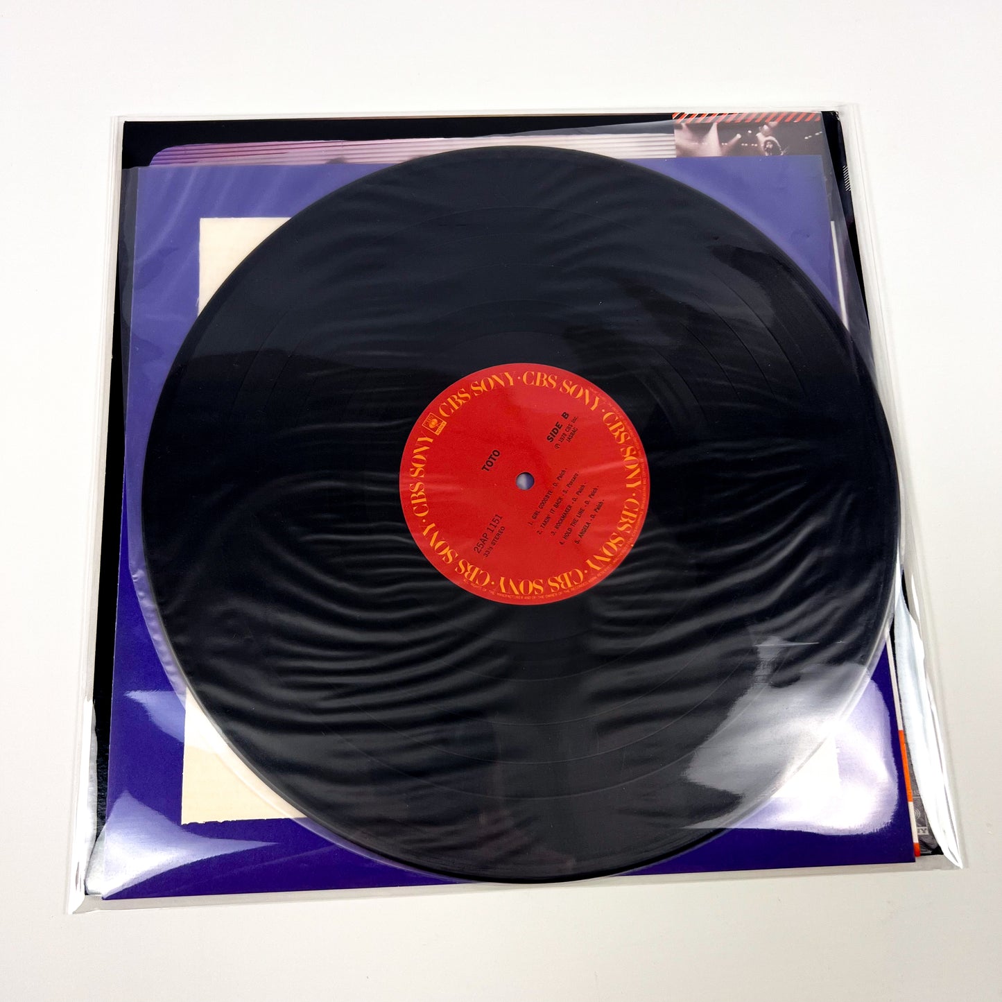 TOTO – S/T 1ère Édition Japonaise – CBS/Sony 25AP-1151 1978