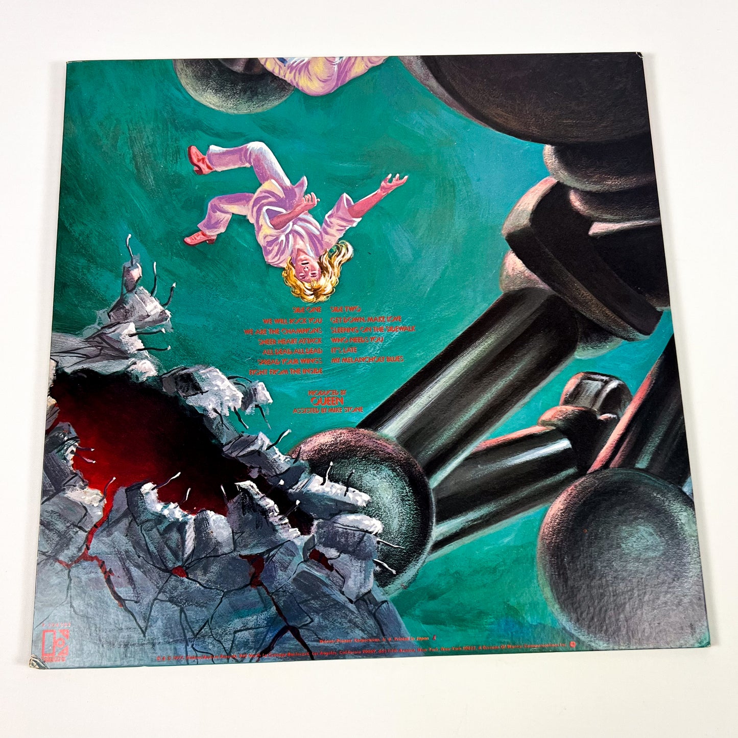 QUEEN – News Of The World 1st Japanese Edition - Elektra P-10430E 1977
