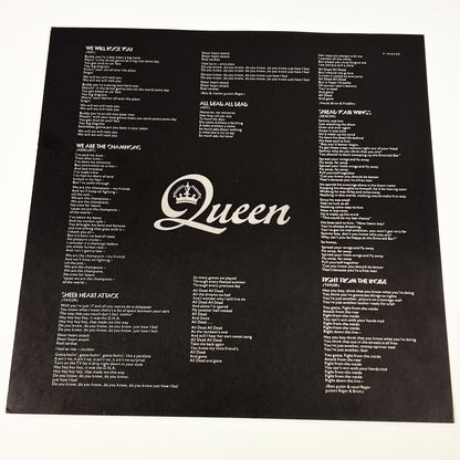 QUEEN – News Of The World 1st Japanese Edition - Elektra P-10430E 1977