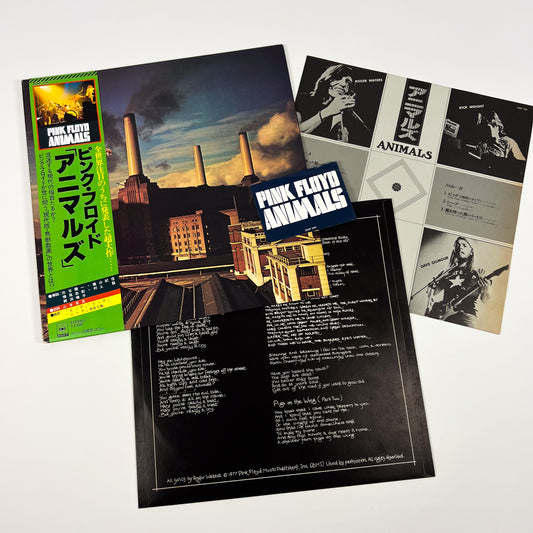Pink Floyd – Animals 1ª Edizione Giapponese CBS/Sony 25AP 340 1977 STICKER