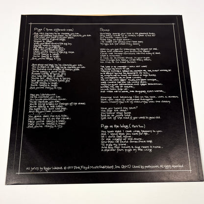 Pink Floyd – Animals 1ª Edizione Giapponese CBS/Sony 25AP 340 1977 STICKER