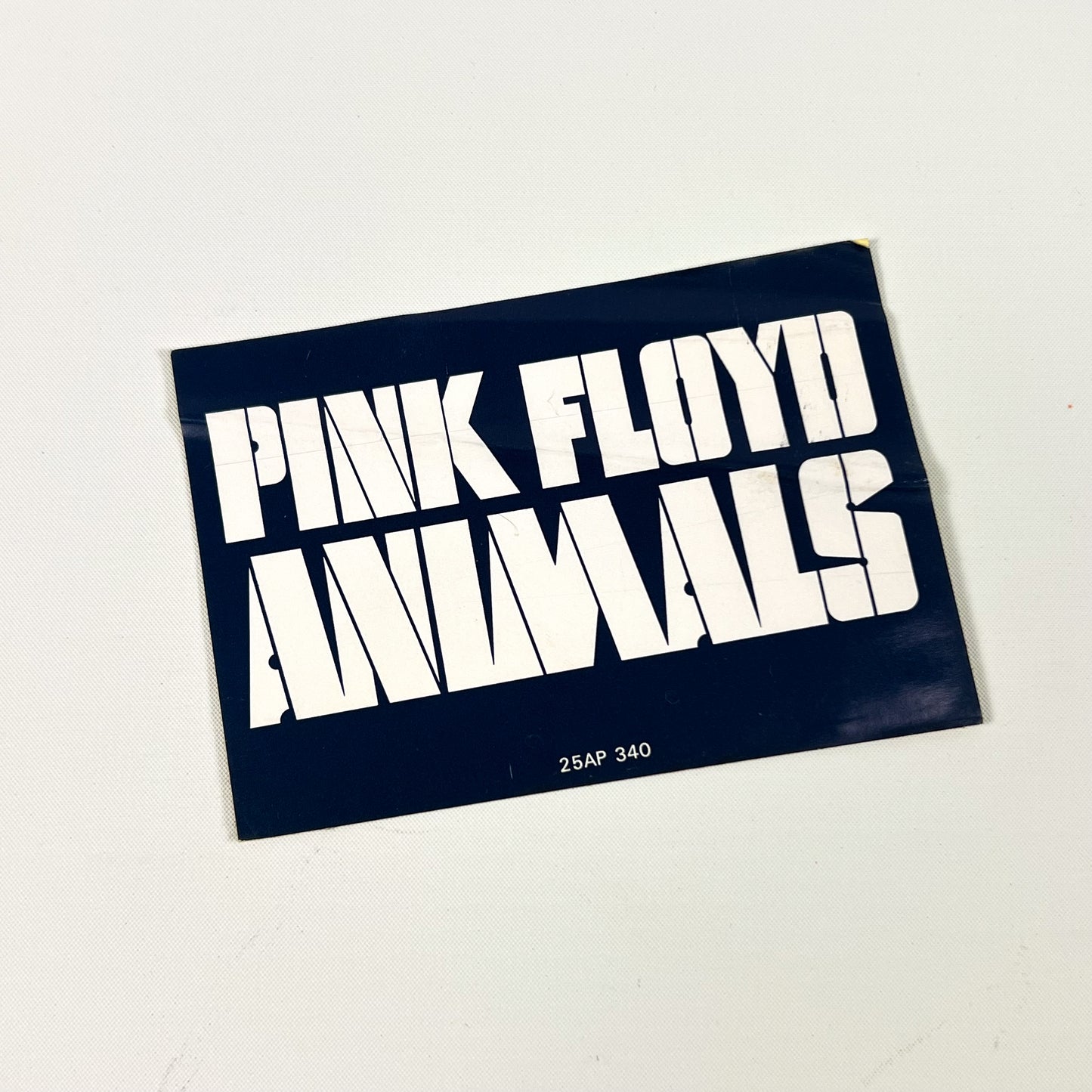 Pink Floyd – Animals 1ª Edizione Giapponese CBS/Sony 25AP 340 1977 STICKER