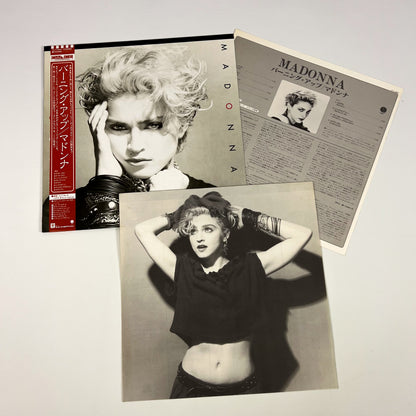 MADONNA - Burning Up (バーニング・アップ) 1st Japanese Edition - Warner/Pioneer P-11394 1983