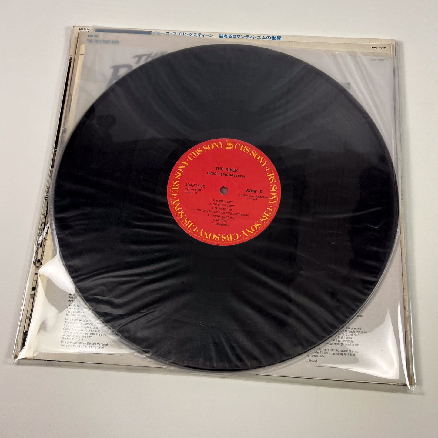 Bruce Springsteen – The River 1st Japanese Edition 2LP - CBS/Sony 40AP 1960~1 1980