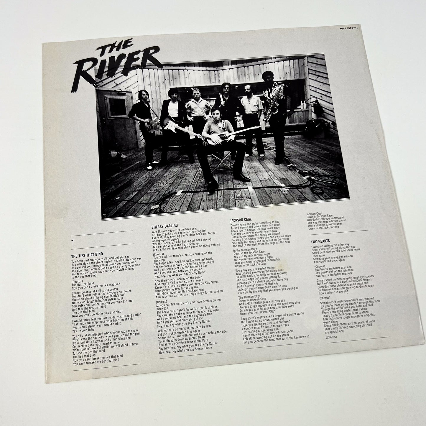 Bruce Springsteen – The River 1st Japanese Edition 2LP - CBS/Sony 40AP 1960~1 1980