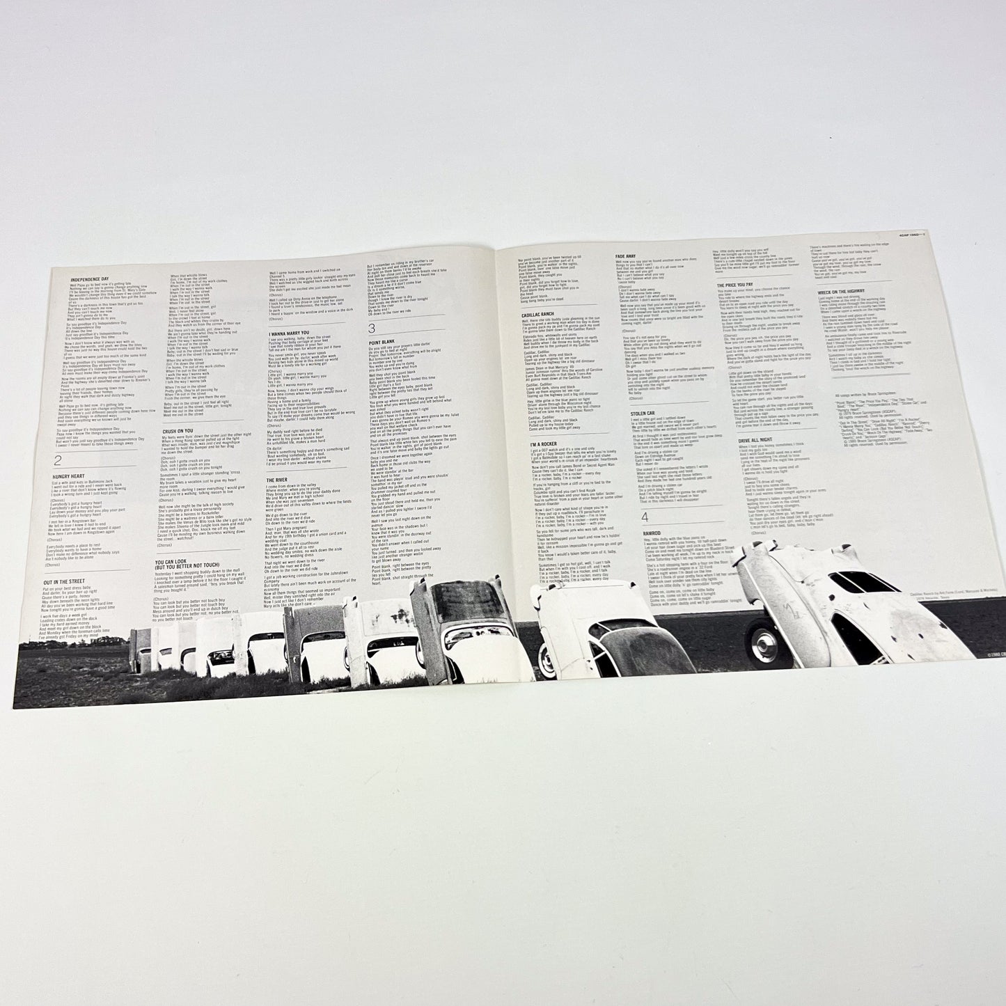 Bruce Springsteen – The River 1st Japanese Edition 2LP - CBS/Sony 40AP 1960~1 1980
