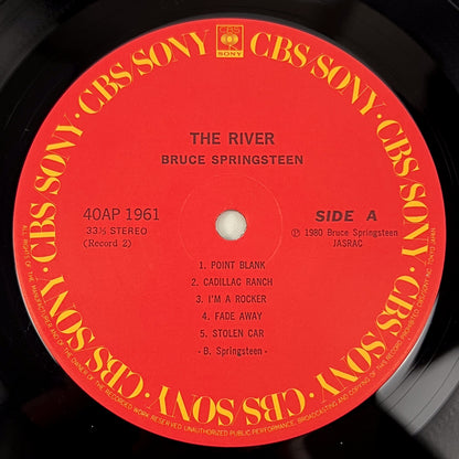 Bruce Springsteen – The River 1st Japanese Edition 2LP - CBS/Sony 40AP 1960~1 1980
