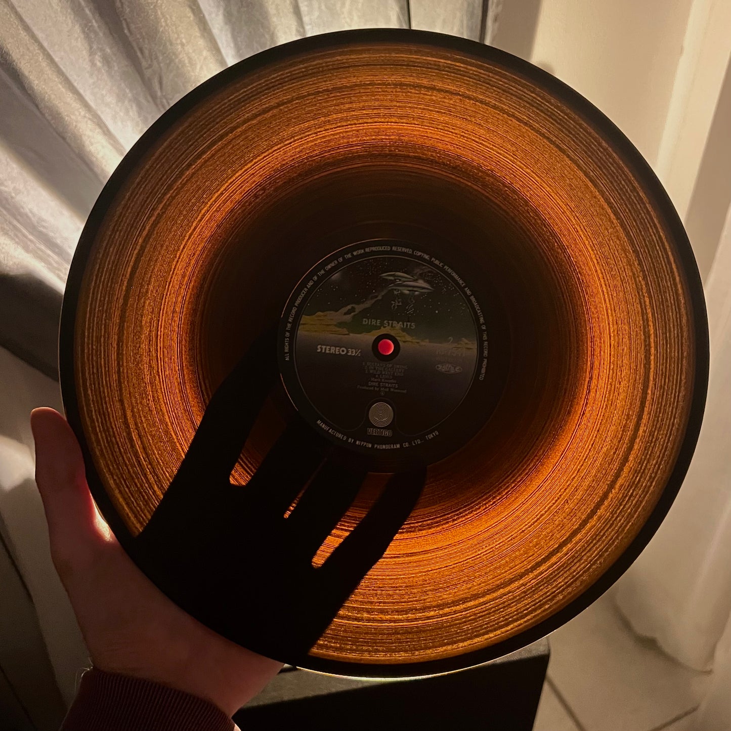 DIRE STRAITS – Dire Straits 1ª Edizione Giapponese – Vertigo RJ-7541 1978 TRANSLUCENT
