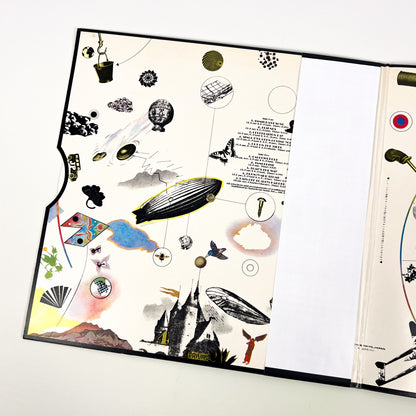 LED ZEPPELIN III - Pressage japonais - Atlantic P-10106A 1976 POSTER