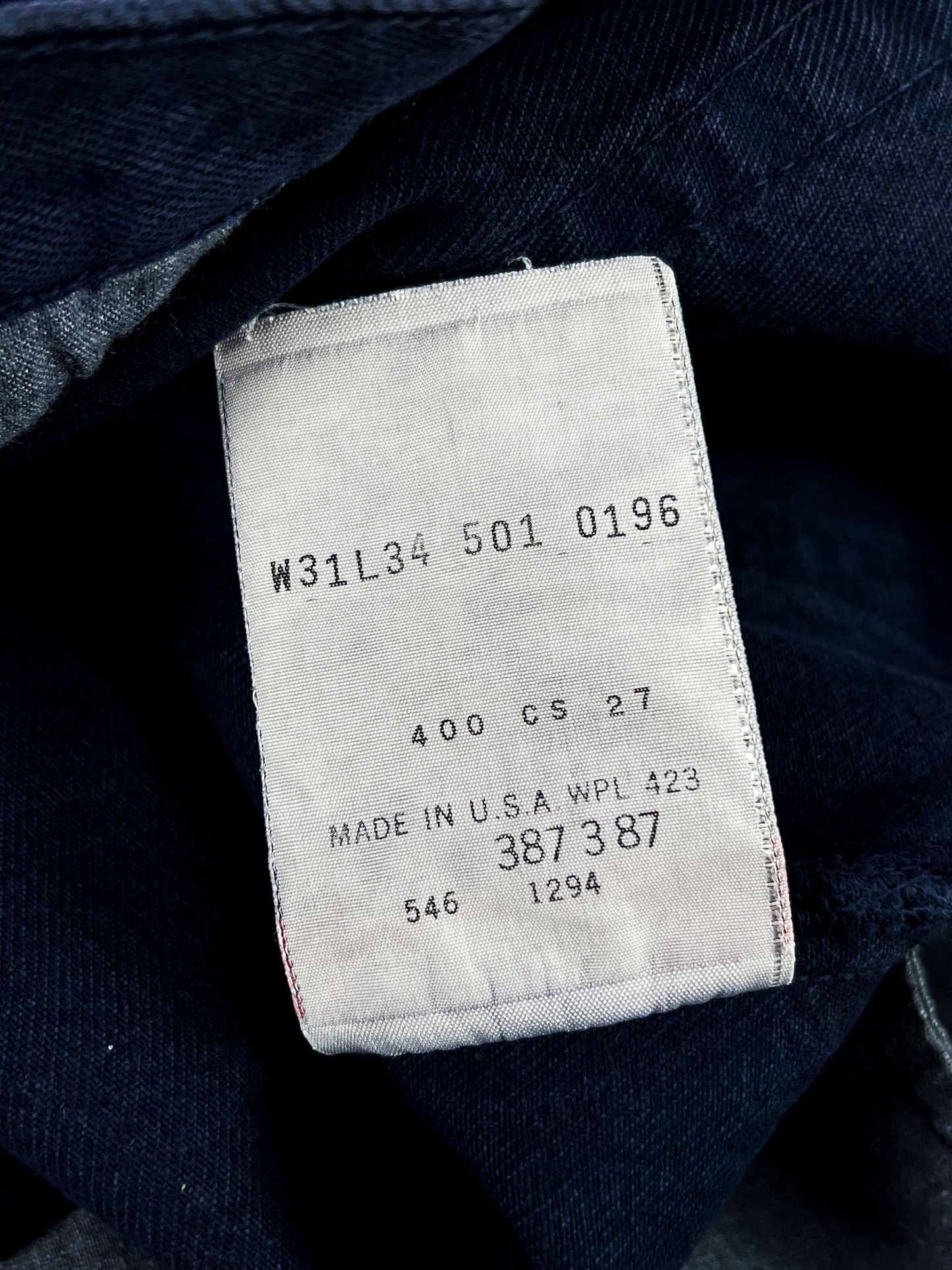 Levi's 501 W31 Made in USA 90s