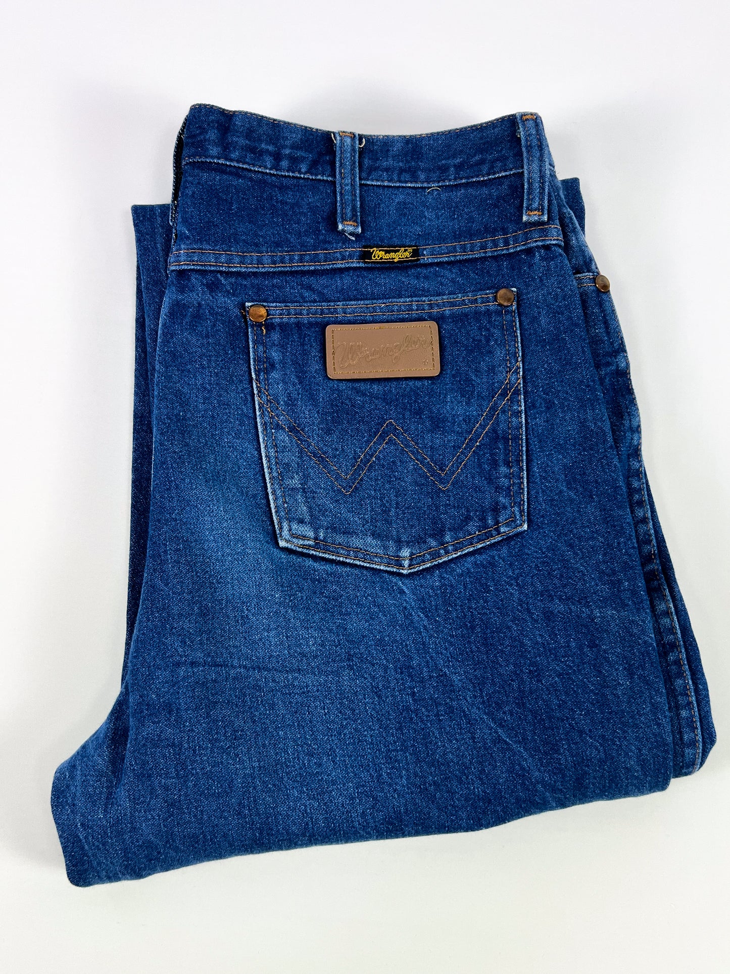 Jeans Wrangler W35 fabriqués aux États-Unis dans les années 80