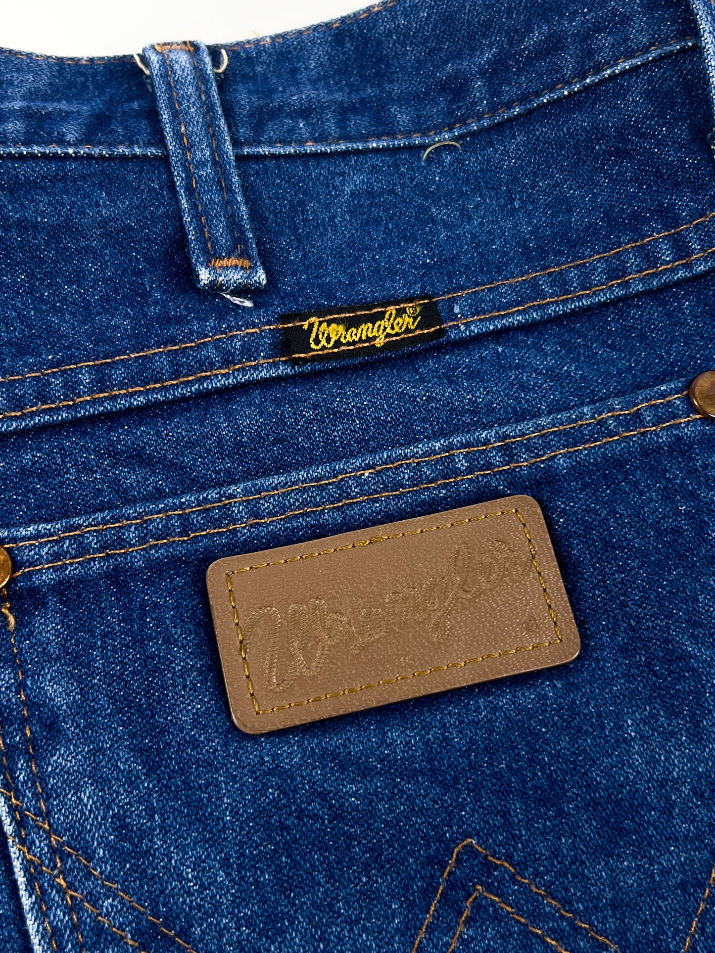 Jeans Wrangler W35 fabriqués aux États-Unis dans les années 80