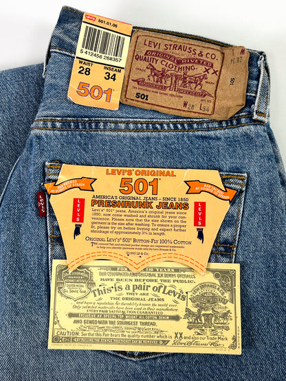 Levi's 501 W28 NOS 90s