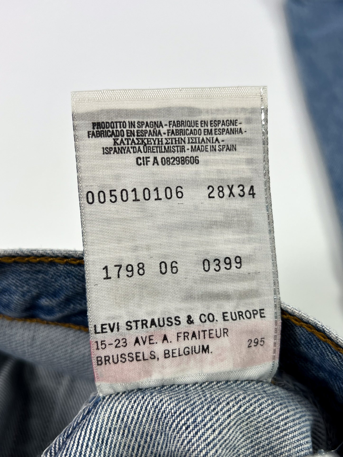 Levi's 501 W28 NOS 90s