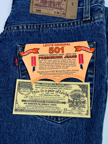 Levi's 501 W30 NOS Made in USA 1995