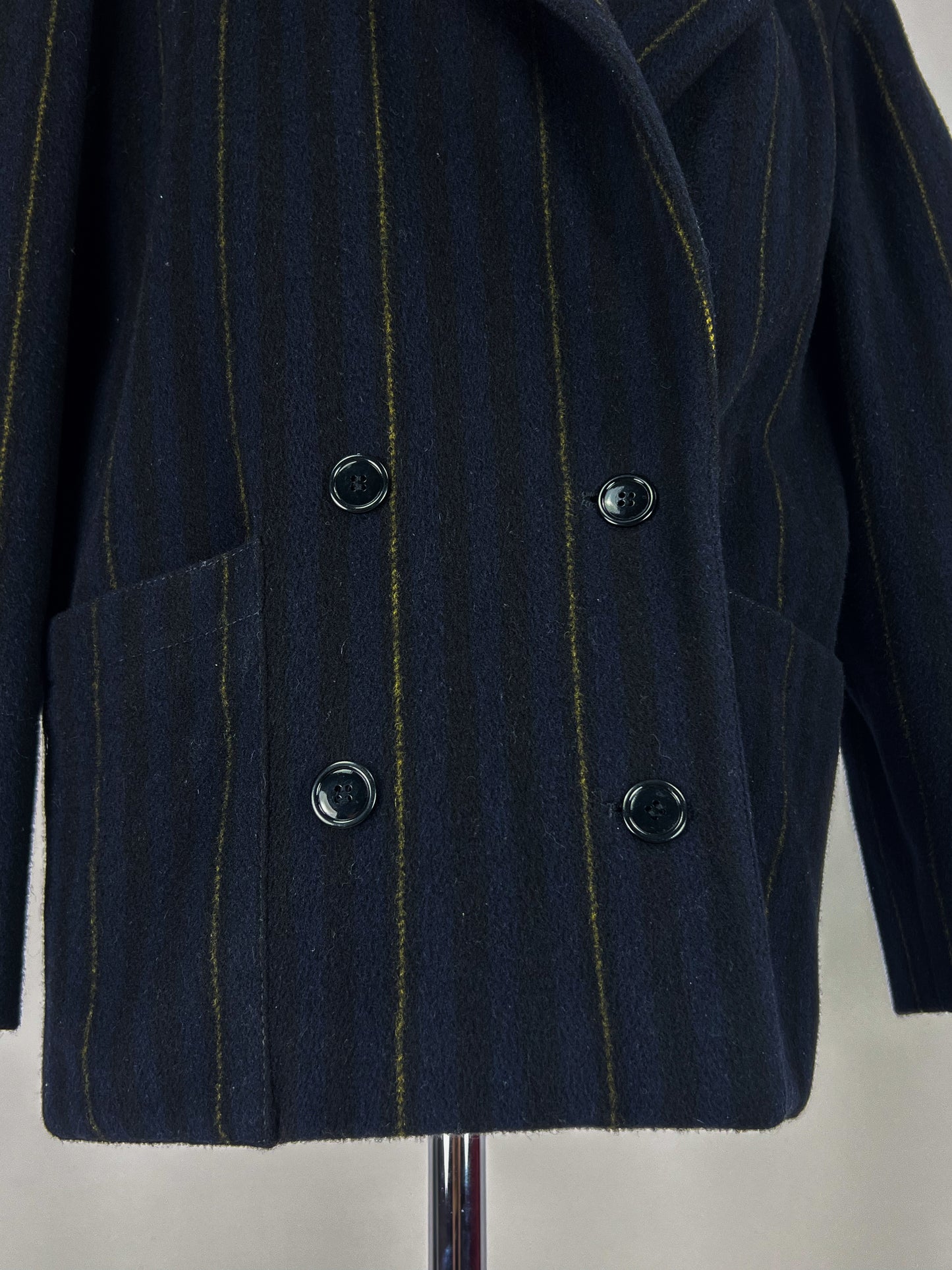 Blazer Gessato in Pura Lana anni '70