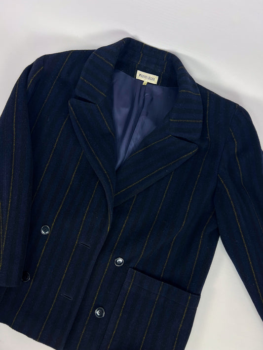 Blazer Gessato in Pura Lana anni '70