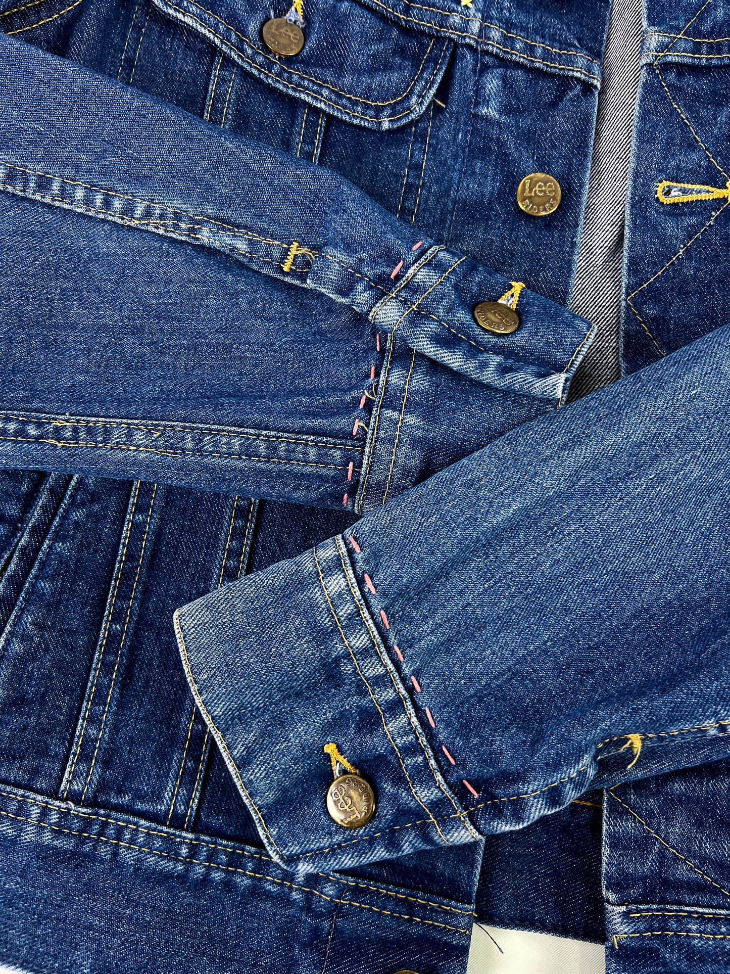 Lee Riders Trucker Jacket Fabriquée aux États-Unis sur mesure