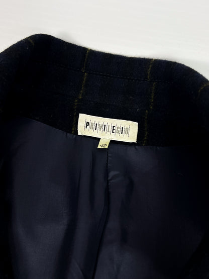 Blazer Gessato in Pura Lana anni '70