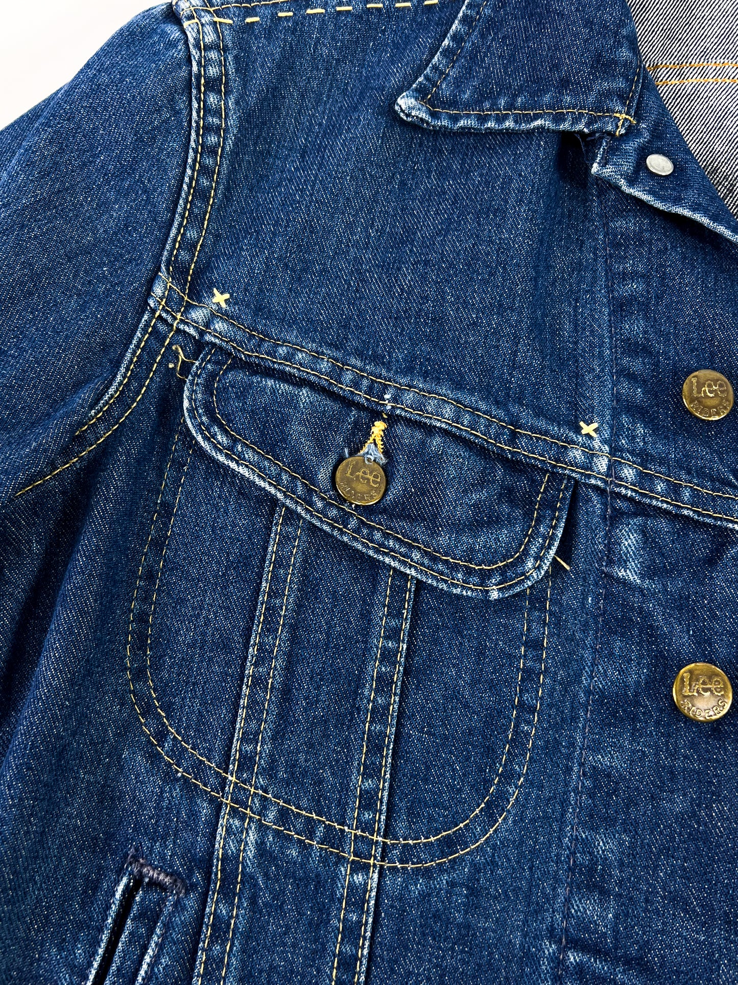 Lee Riders Trucker Jacket Fabriquée aux États-Unis sur mesure