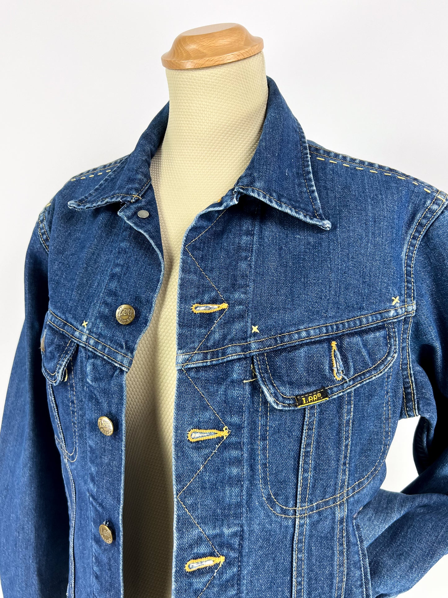 Lee Riders Trucker Jacket Fabriquée aux États-Unis sur mesure