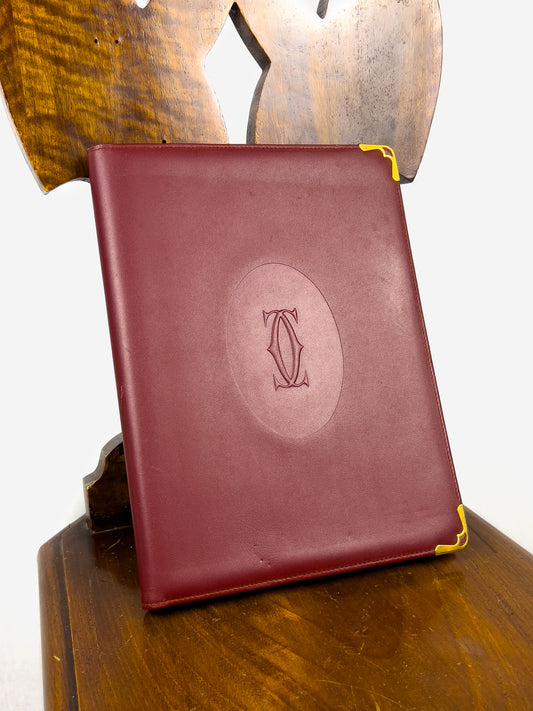 Porta agenda Cartier in Pelle