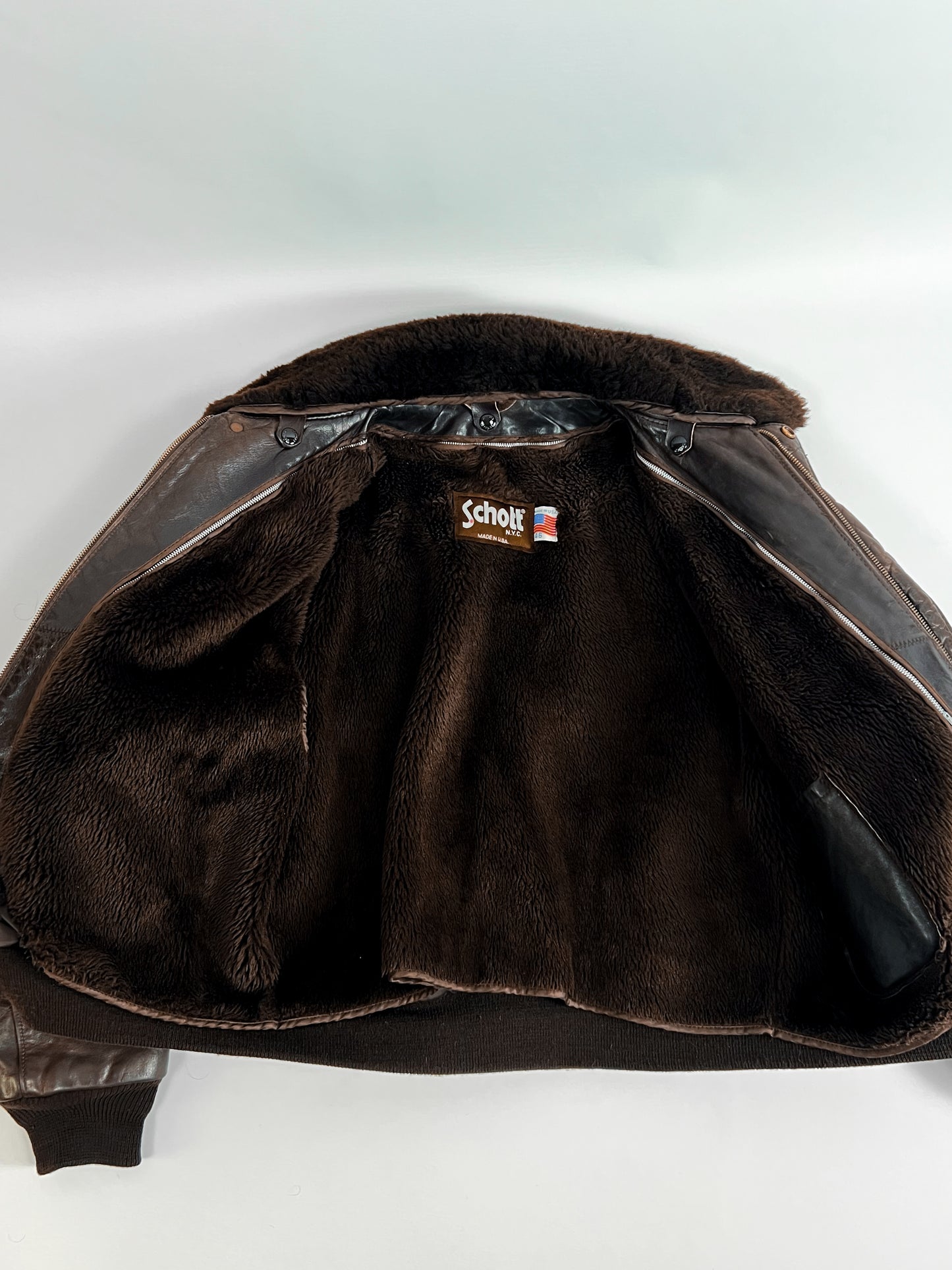 Schott Bomber Jacket 184SM Made in USA 70s