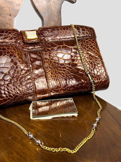Borsa in Coccodrillo