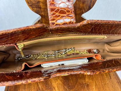 Borsa in Coccodrillo