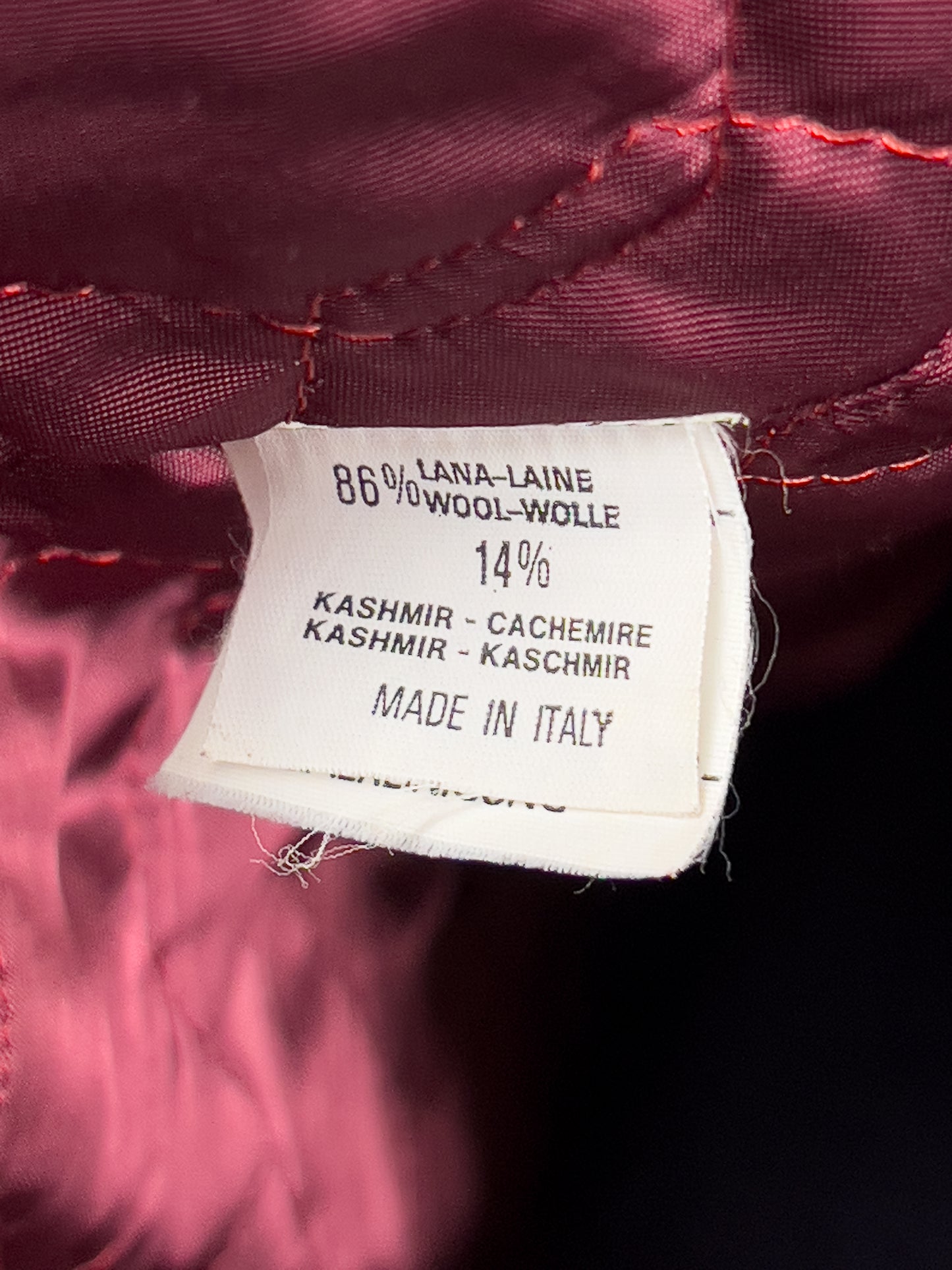 Montgomery Gianni Versace in Cashmere