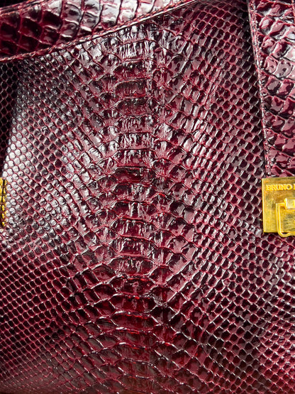 Borsa Bruno Magli in Pelle Pitonata