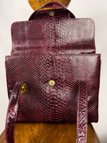 Borsa Bruno Magli in Pelle Pitonata