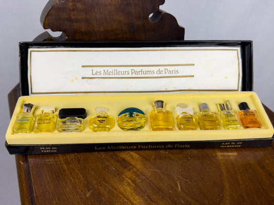 "Les Meilleurs Parfums de Paris" - Vintage Perfumes Box Collection