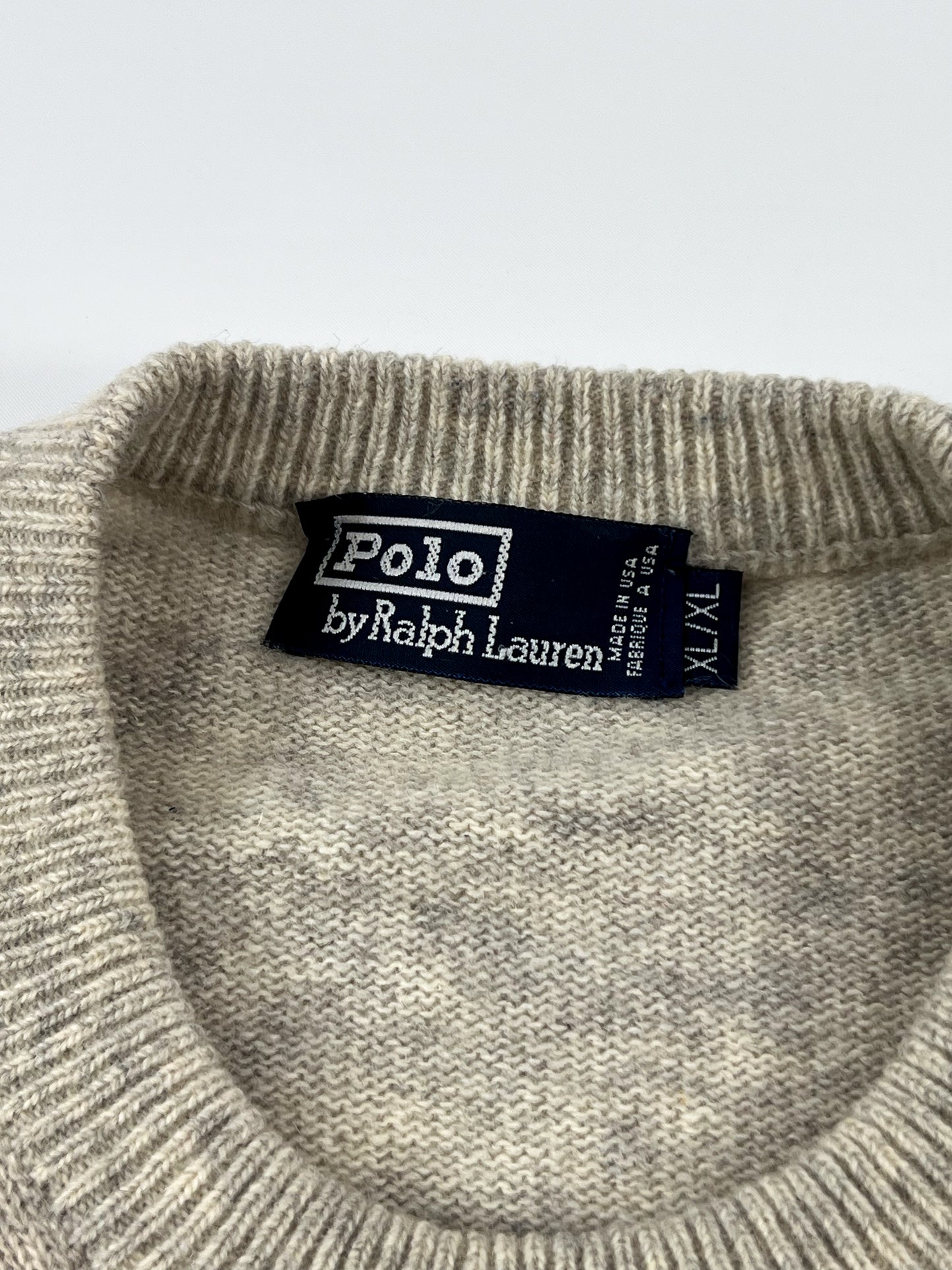 Pullover Polo Ralph Lauren Made in USA anni '90