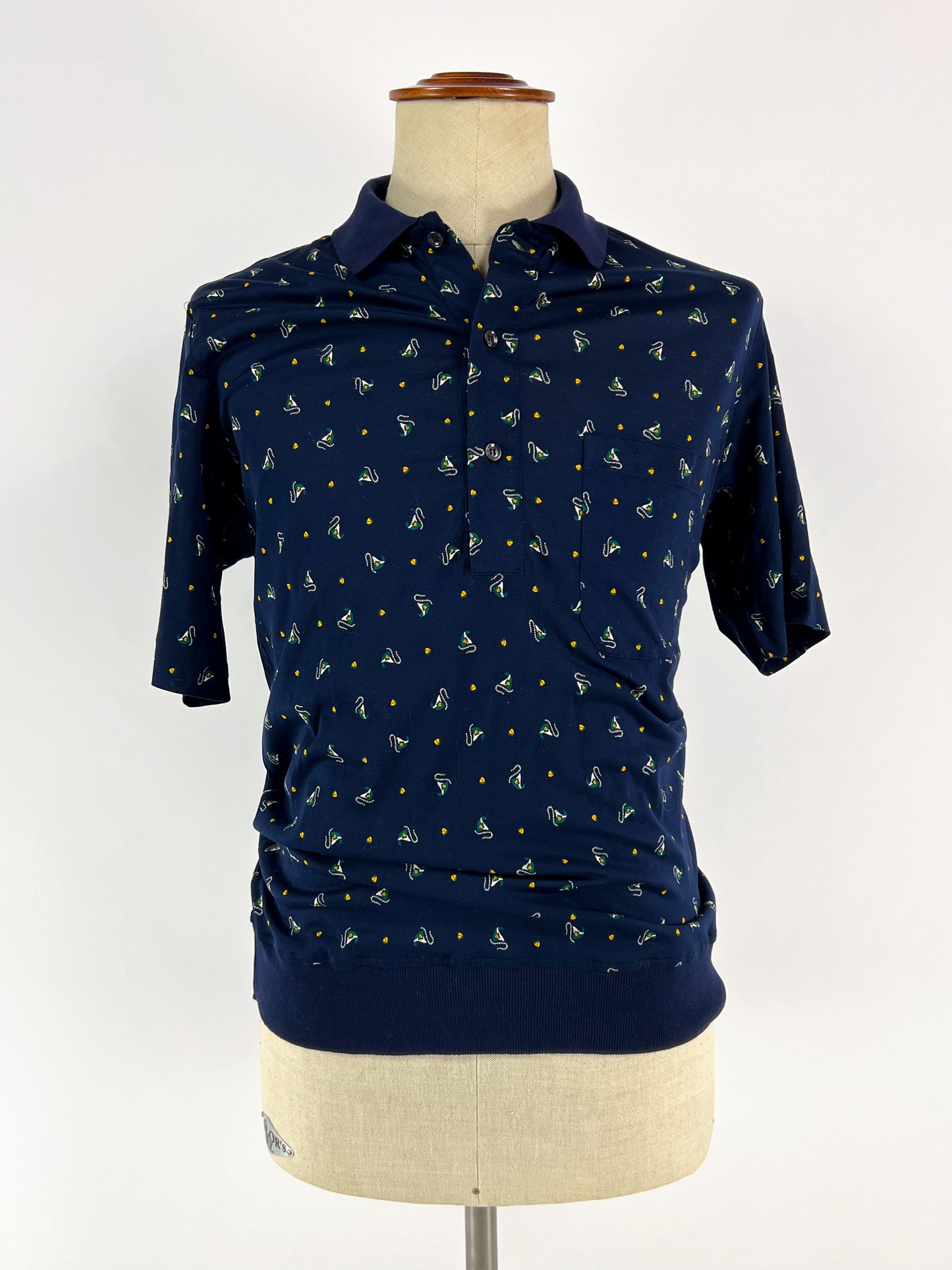 Polo Schiatti in Puro Cotone Egizio anni '60