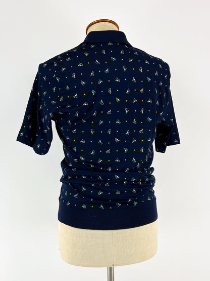Polo Schiatti in Puro Cotone Egizio anni '60
