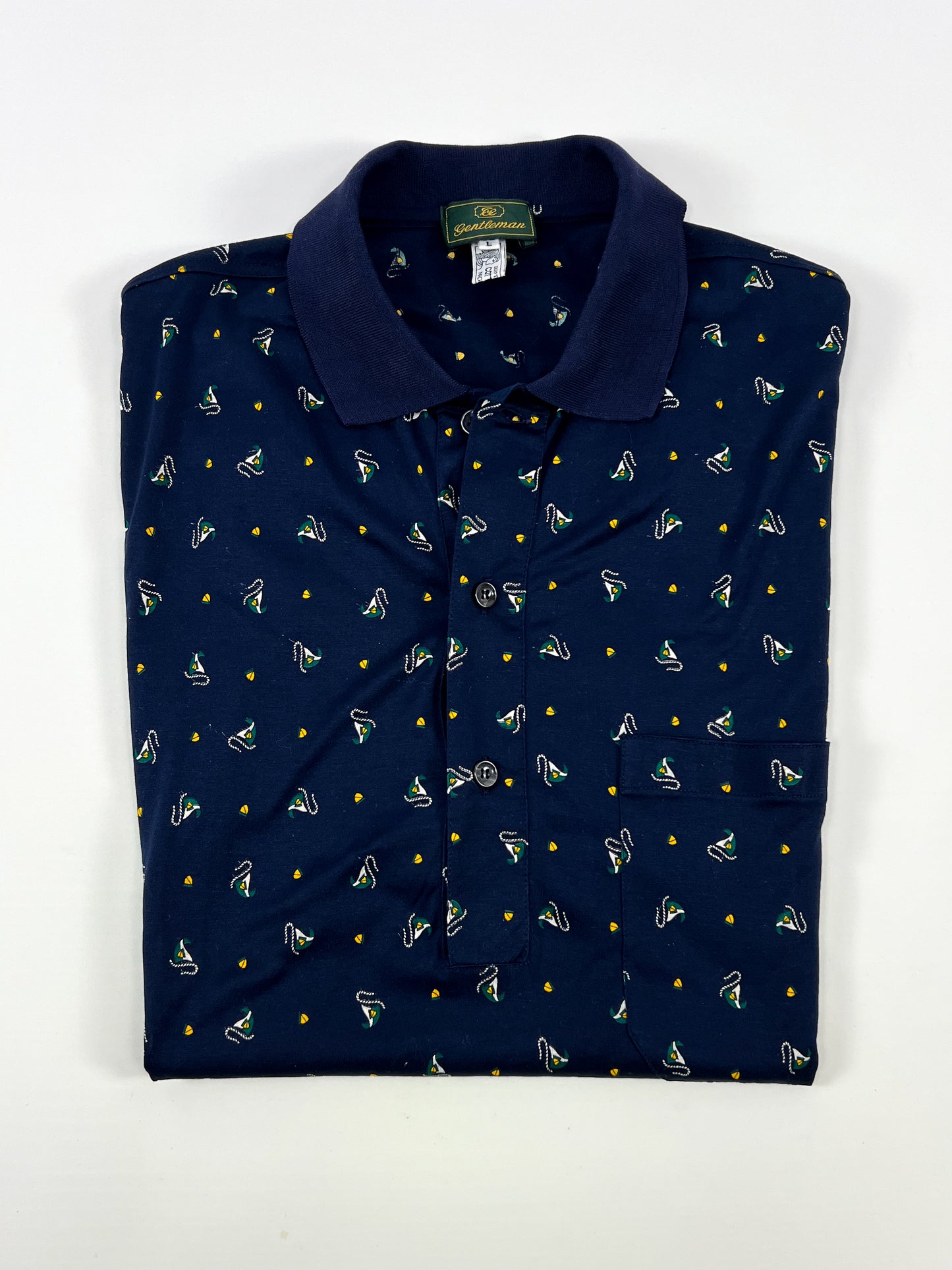 Polo Schiatti in Puro Cotone Egizio anni '60