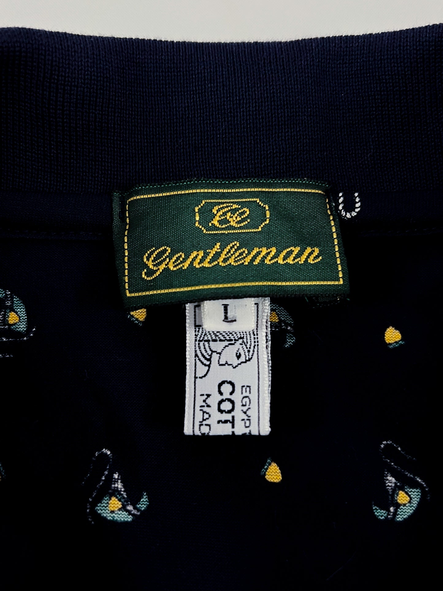 Polo Schiatti in Puro Cotone Egizio anni '60