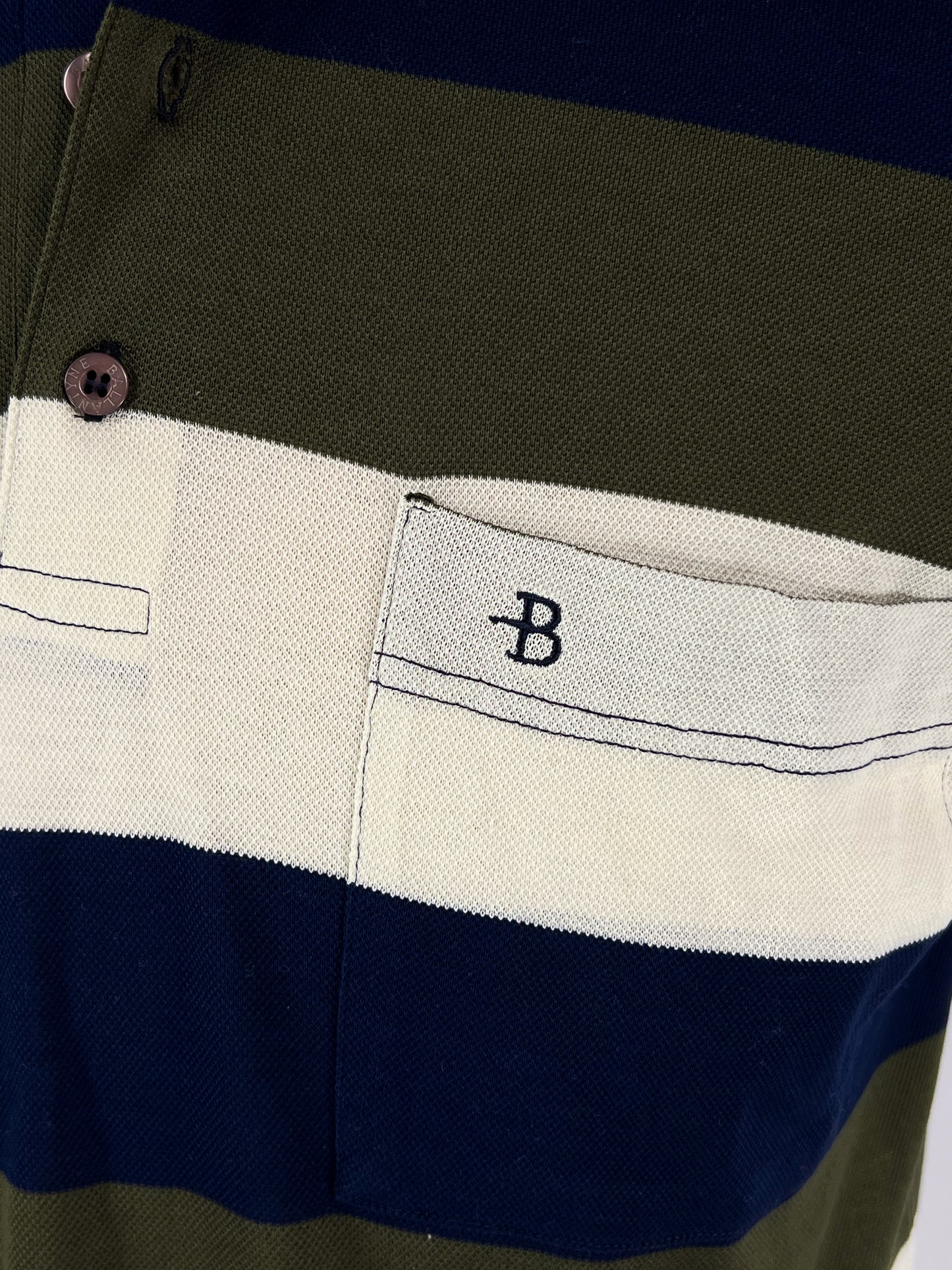 Polo Ballantyne en pur coton années 90