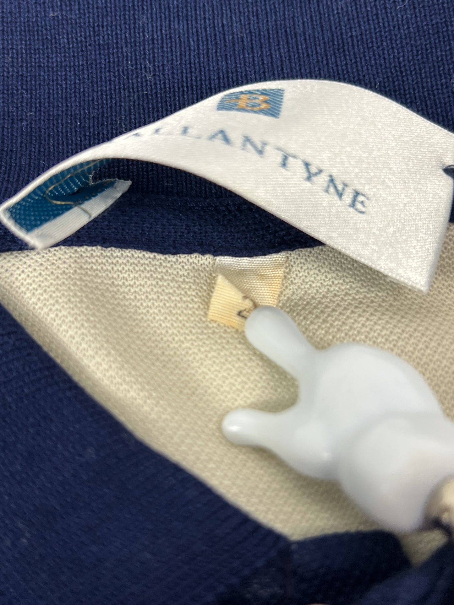 Polo Ballantyne en pur coton années 90