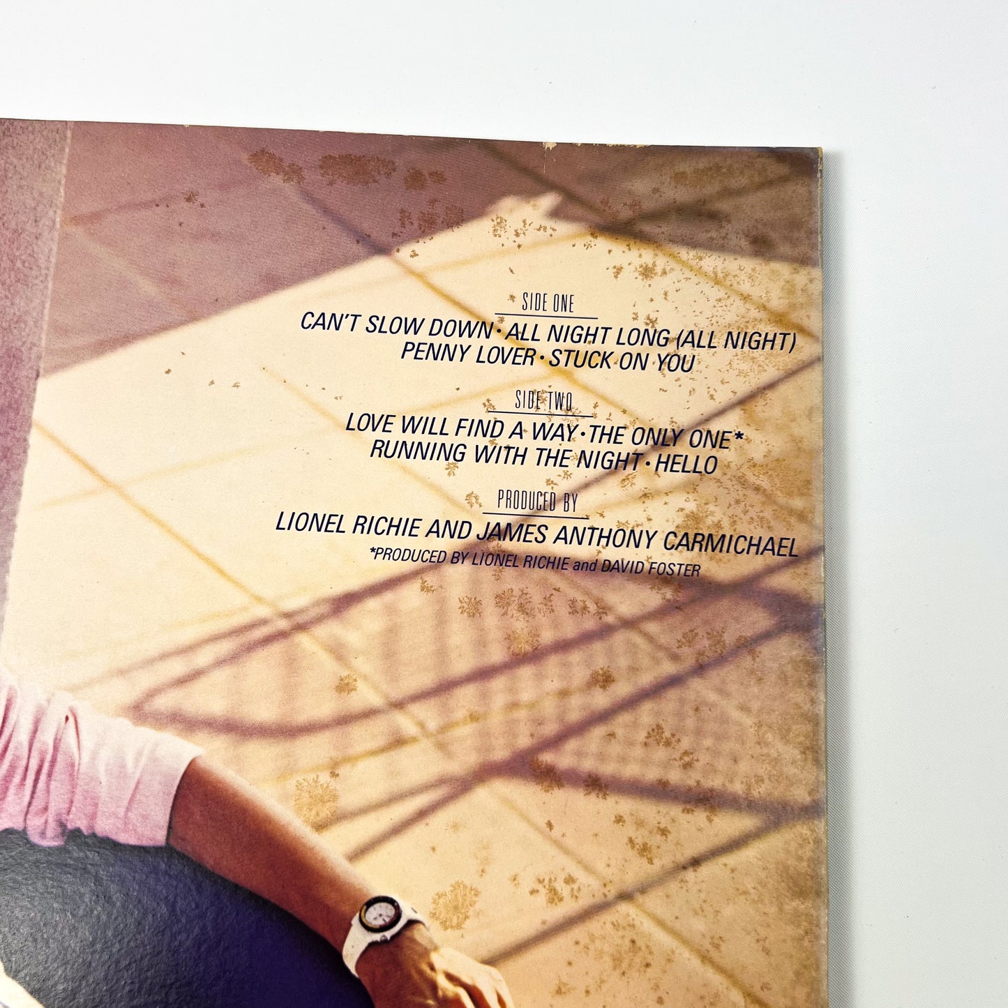 LIONEL RICHIE – Can’t Slow Down 1ª Edizione Giapponese - Motown VIL-6070 1983
