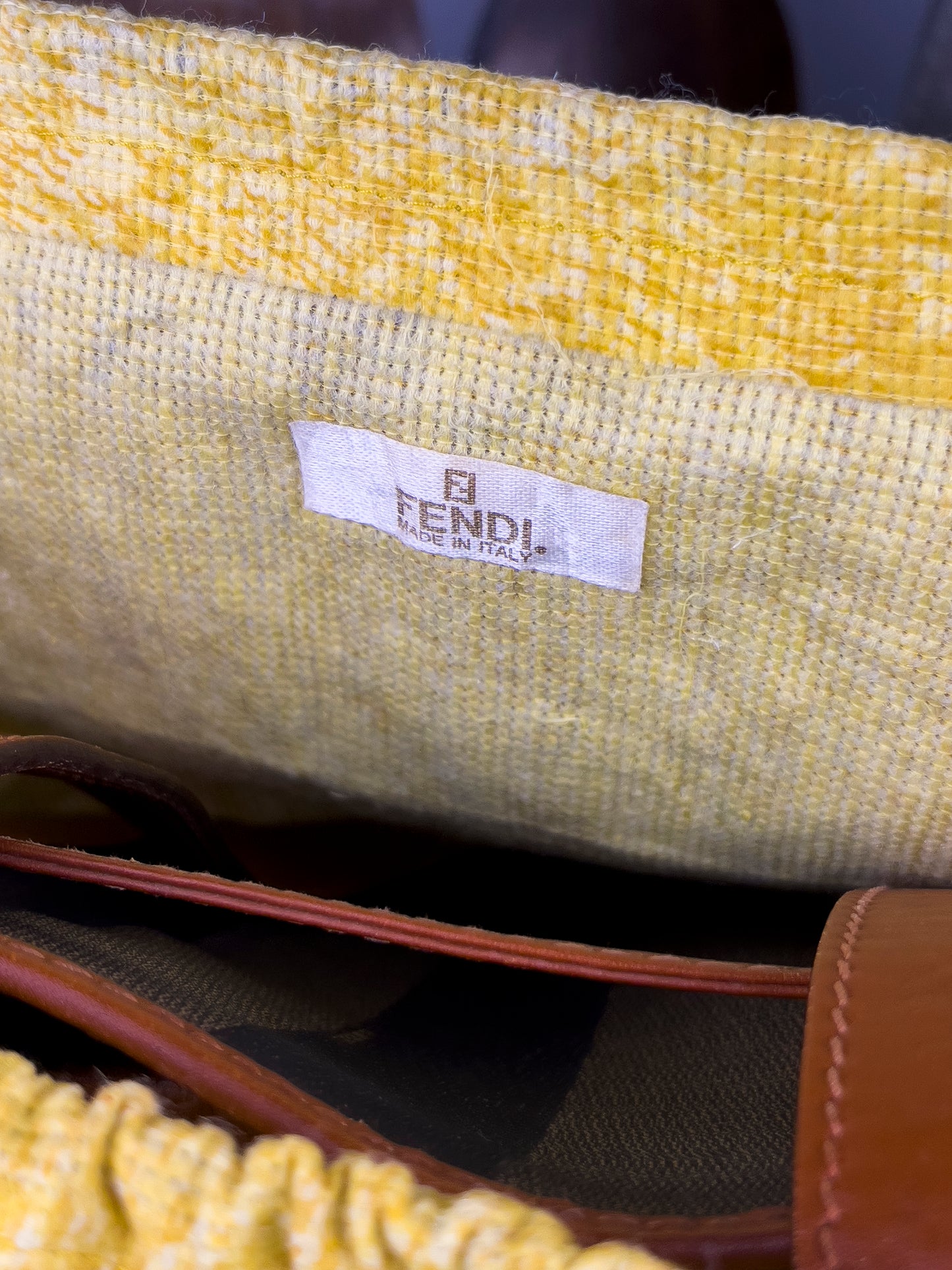 Vintage Fendi Bucket Bag