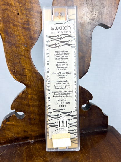 Swatch Loomi Scuba 200 “Mind the Shark” SDK902 1996